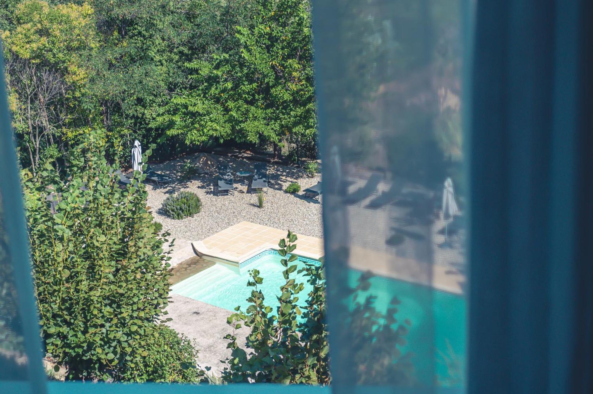 Logis Hotel Restaurant Le Plantevin Propiac Eksteriør bilde